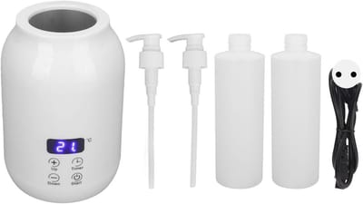 Massageolieverwarmer - Professionele Lotionverwarmer - Instelbare Temperatuur - Elektrische Olieverwarmer - Geschikt voor Thuis en Spa -