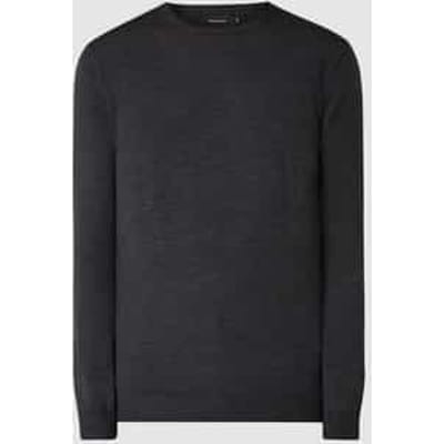 Gebreide pullover van scheerwol model 'Margrate Merino'