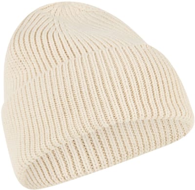 camel active Beanie van een katoen-kasjmiermix - Maat menswear-OS - Haver