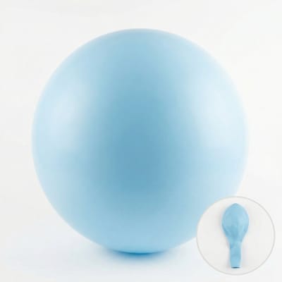 LoHa party®Blauwe Reuze Ballonnen - 8 Jumbo 36 Inch Blauwe Ballonnen voor Fotoshoot, Bruiloft, Babyshower, Verjaardagsfeest en Evenementdecoratie - Sterke Latex Grote Ronde Ballonnen - Helium Kwaliteit