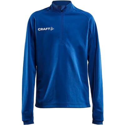 Kinder sweatshirt met 1/2 rits Craft evolve