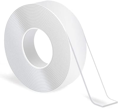 Zware Dubbelzijdige Tape 2mm×2cm×5m - Transparante Acryl Tape, Herbruikbare en Verwijderbare Plakband voor Wanddecoratie, Tapijten en Auto's