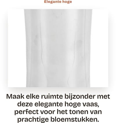 Dailygoods- Hoge Vaas 304 Roestvrij Staal - Elegante Bloemenvaas - Taille Vorm - Ideaal Voor Bruiloft - Kantoor Decoraties - Glanzende Afwerking