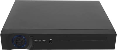 Netwerk Video Recorder - Bewakingsrecorder Opslag - Beveiligingscamera Beheer - 5-in-1 Signaal Toegang - 4 Kanalen 8TB - Zwart