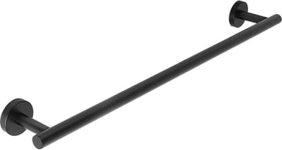 60CM Badkamer Handdoekhouder Handdoekring Zwart Handdoekhouder Roestvrij Staal SUS304, Handdoekenrek Wandmontage Keuken, Badkamer, EGKN2301FT-600-B