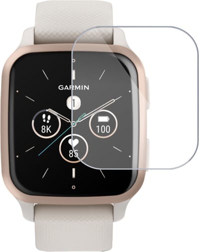 Screenprotector geschikt voor Garmin Venu sq2 - Folie Screen Protector geschikt voor Garmin Venu sq2