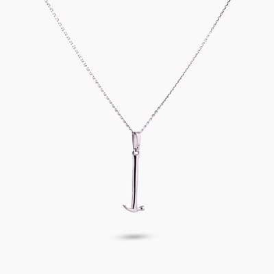 Pinchme Charms - Grote hamer bedel – Voor bouwers, makers en doorzetters - Echt zilver - Handgemaakt in Nederland - Luxe cadeauverpakking - Ketting Sieraden