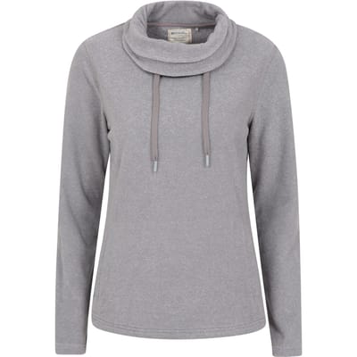 Mountain Warehouse Dames/Dames Hebridean Cowl Neck Fleece Top (Donkergrijs)