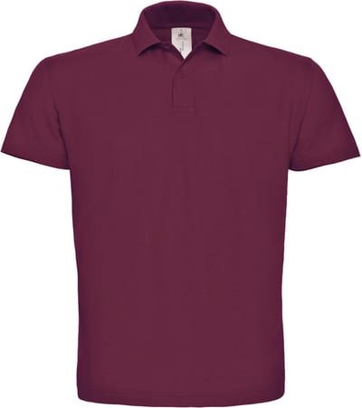 B&C Id.001 Polo Shirt CGPUI10 - Wine - S