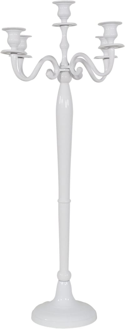 kandelaar Classic alu wit 78cm