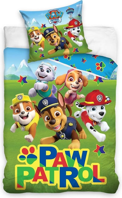 PAW Patrol Dekbedovertrek Airport - Eenpersoons - 140 x 200 cm - Katoen