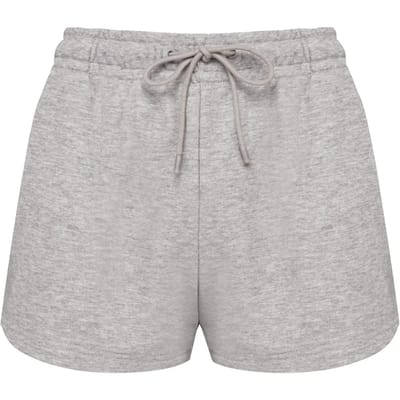 Kariban Duurzame damesshort van french terry K799 - Oxford Grey - L
