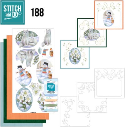 Stitch and Do 188 - Jeanine's Art - Winter Garden