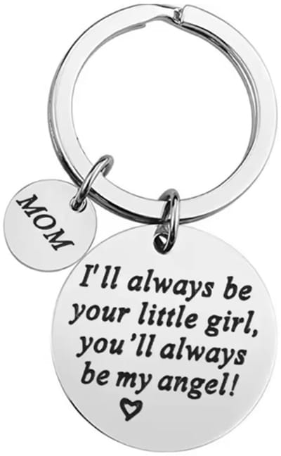 Actie4you® - Sleutelhanger voor moeder - Moederdag cadeautje - I'll always be your little girl - Vrouw - Cadeau voor mama