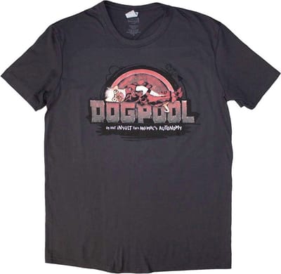 Marvel Deadpool - Dogpool Autonomy Heren T-shirt - S - Grijs