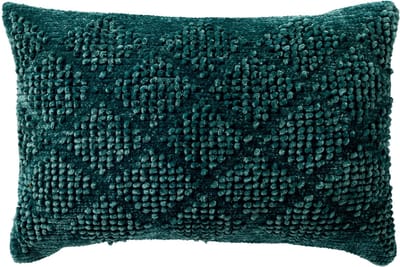 Dutch Decor ELIO - kussenhoes 40x60 cm - getuft - Latigo Bay - blauw - met rits - zonder binnenkussen