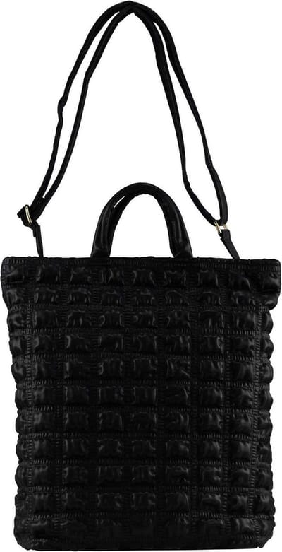 JOST Rugzak Schoudertas met laptopvak Senja X-Change Bag Black Zwart