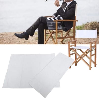 Set vervangende canvas voor regisseursstoel - Beschermhoes voor stoelen, comfortabele bekleding en accessoires voor meubels
