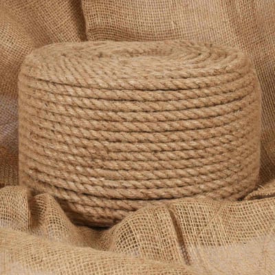 vidaXL - Jutetouw - 2 - st - 2 - mm - 100 - m - Naturel - 100% - Tossa - jute