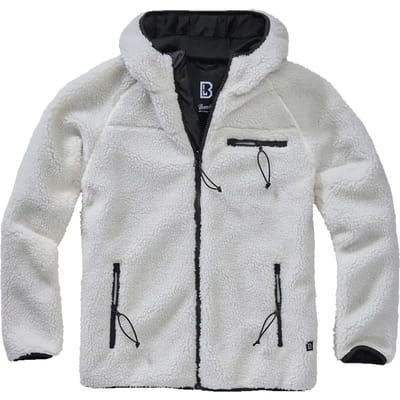 Brandit - Teddyfleece Worker Jacket - S - Wit