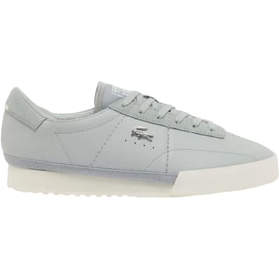 Lacoste Aura-sportschoenen met geribbelde zool voor dames (Grijs/Wit)