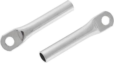 6mm Metalen bevestiging voor elastiek - zonder haak (6 stuks)