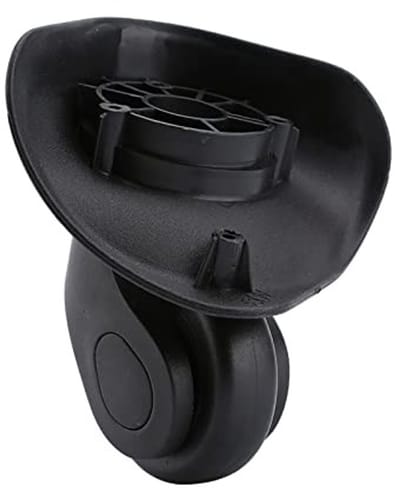 Dailygoods- Bagagewielen Vervangset - Universele Kofferwielen - PVC Kunststof - 2 Stuks - Inclusief Schroeven - Duurzaam