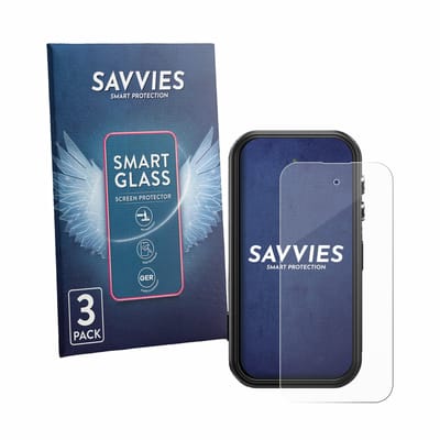 3 Stuks Savvies Screenprotector - geschikt voor Fossibot F116 Pro 5G - beschermfolie glas transparant