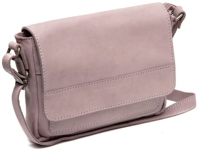 The Chesterfield Brand Leren Schoudertas Ann Crossbody Bag Lavender Lilac Paars