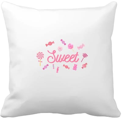 Akyol - sweet Kussen hoes - Snoep - mensen die houden van zoetigheid - snoepliefhebbers - verjaardagscadeau - cadeau - kado - geschenk - verjaardag - 40 bij 40 cm