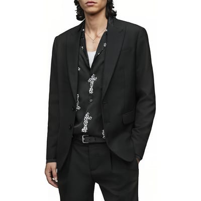 AllSaints Bane Blazer Black Maat: 38 | Colberts Outlet | Heren | Zwart