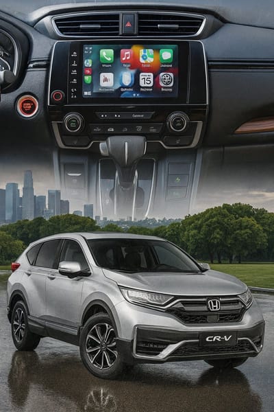 ADIVOX 9 inch T1 geschikt voor Honda CR-V 2017-2024 CarPlay/Auto/Wifi/DSP/DAB+