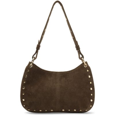 DSTRCT Portland Road Crossbodytas Kleine Dames - Leer - Bruin