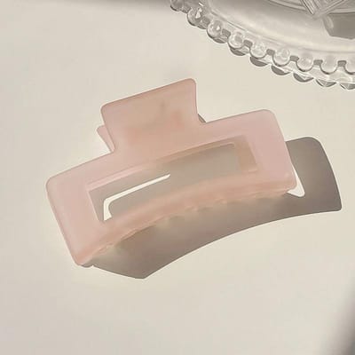 Haarklauw Clip voor Vrouwen Meisje Plastic Transparant Grote Haarklauw Clip Krab Vrouwen Gig Clips Klauwen Meisje Haaraccessoires