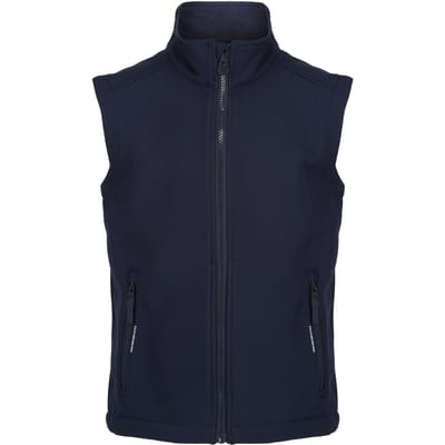 Regatta Kinder/Kids Ablaze Softshell Reflecterend Gilet (Marine)