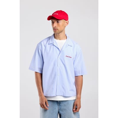 America Today Igor White/blue Maat: XS | Casual Overhemden Outlet | Heren | Blauw