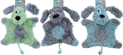 lief! Boys hondenspeelgoed - XXL teckel met piep - 45 cm - 1 STUK assorti