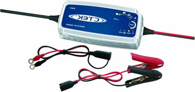 Automatische Acculader - Druppellader Batterijlader - Voertuigen Onderhoud - Waterdicht IP65 - 26 x 18.8 x 5.8 cm - Zwart