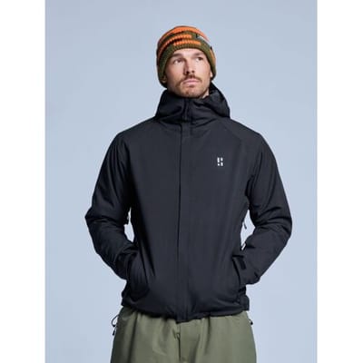 POEDERBAAS - arctic 2l insulated jacket men - Ski jack heren - Zwart