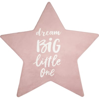 Kindertapijt wasbaar Chiko roze 120 cm stervorm