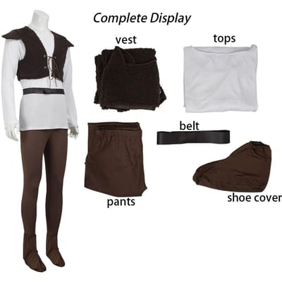 Monster Shrek cosplay kostuum Shrek cosplay Halloween cosplay kostuum S&Other white