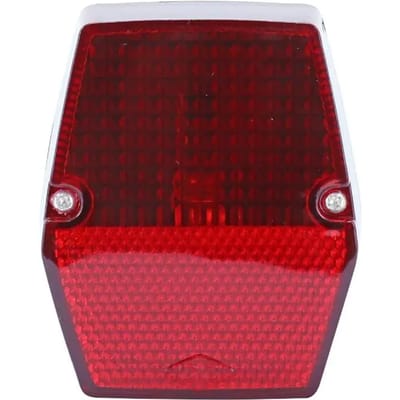 rood achterlicht en zwarte beugel voor bromfiets mbk 51 nieuw cyclo bromfiets