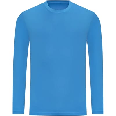 Just Cool Long Sleeve Cool T JC002 - Sapphire Blue - S