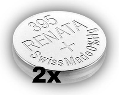 RENATA - Horlogebatterijen - Watch 395 -2 stuks