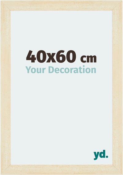 Your Decoration - Fotolijst 40x60 cm - MDF - Zand Geveegd - Mura