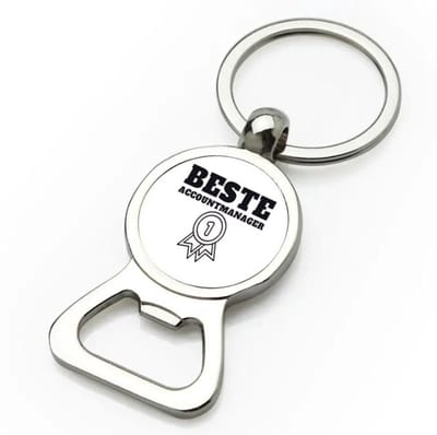 Akyol - beste accountmanager flesopener - Beste accountmanager - collega - welkom - afscheid - 9 bij 3 cm