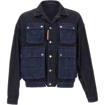 Dsquared2 blauw man denim jacket