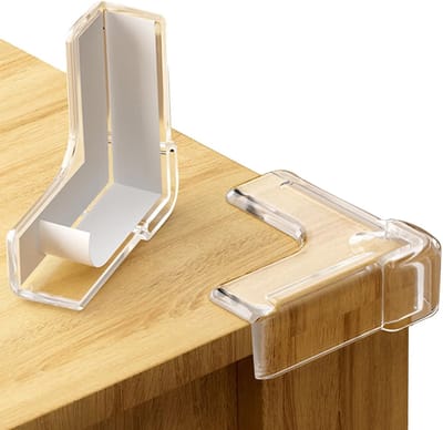 Dailygoods- Hoekbescherming 30 Stuks - Transparante Randbescherming - Zelfklevend - Hoogwaardig PVC - Milieuvriendelijk - Veilig voor Baby's