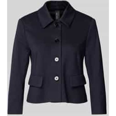 Blazer met platte kraag