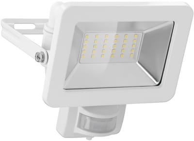 Goobay LED-schijnwerper met bewegingssensor voor buiten - 30W / wit